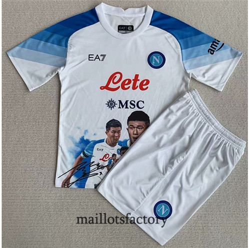 Achat Maillot du Naples Enfant 2023/24 Blanc