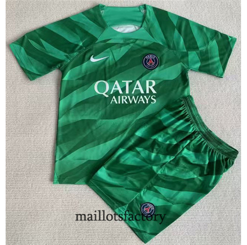 Achat Maillot du PSG Enfant 2023/24 Gardien de but Vert