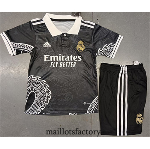 Achat Maillot du Real Madrid Enfant 2023/24 Dragon Noir