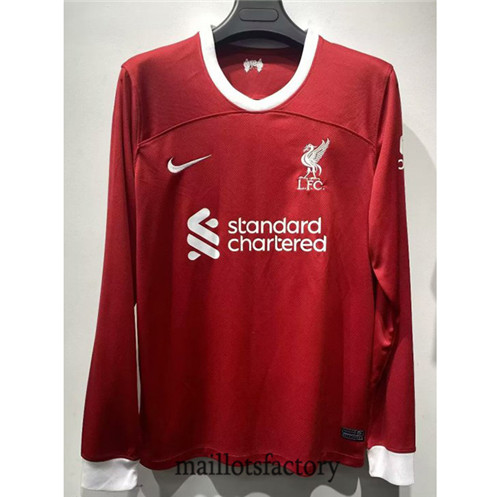 Achat Maillot du Liverpool 2023/24 Domicile Manche Longue