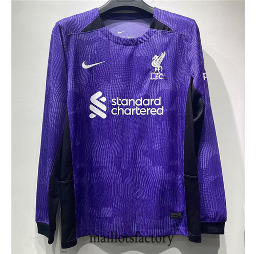 Achat Maillot du Liverpool 2023/24 Third Manche Longue