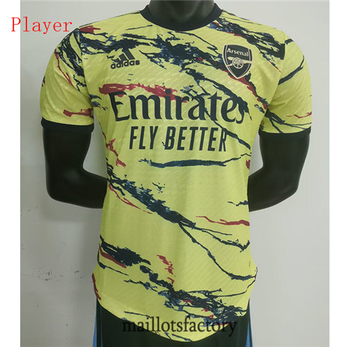 Achat Maillot du Player Arsenal 2023/24 Jaune/Noir