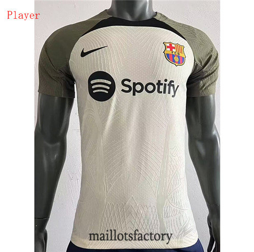 Achat Maillot du Player Barcelone 2023/24 Training Blanc