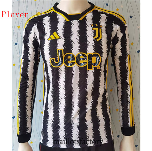 Achat Maillot du Player Juventus 2023/24 Domicile Manche Longue