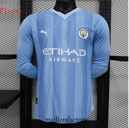 Achat Maillot du Player Manchester City 2023/24 Domicile Manche Longue