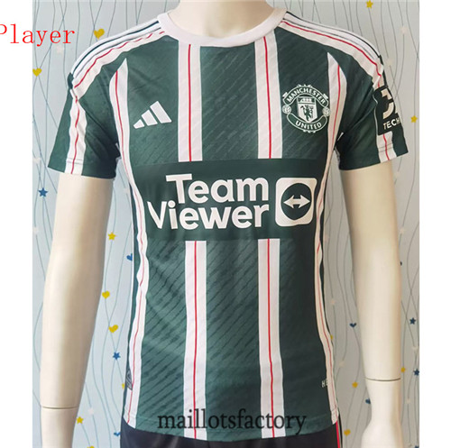 Achat Maillot du Player Manchester United 2023/24 Blanc/Vert