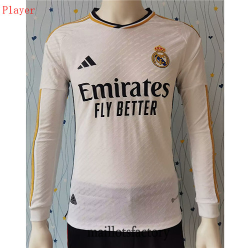 Achat Maillot du Player Real Madrid 2023/24 Domicile Manche Longue