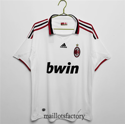 Achat Maillot du Retro AC Milan 2009-10 Exterieur