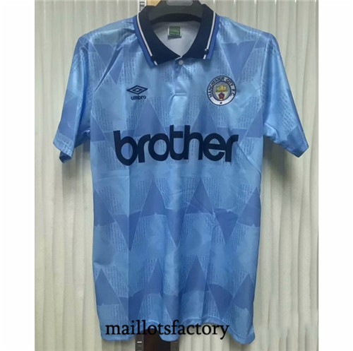 Achat Maillot du Retro Manchester City 1989-90 Domicile