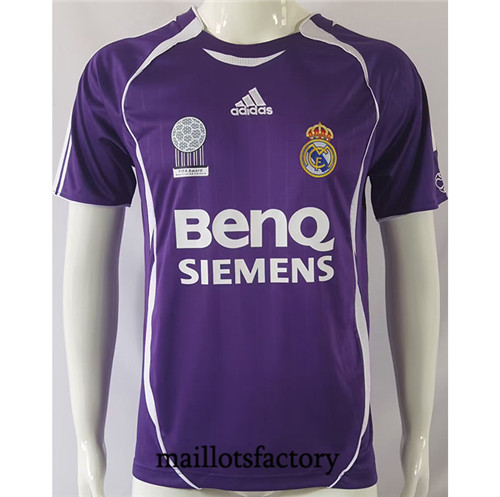 Achat Maillot du Retro Real Madrid 2006 Purple