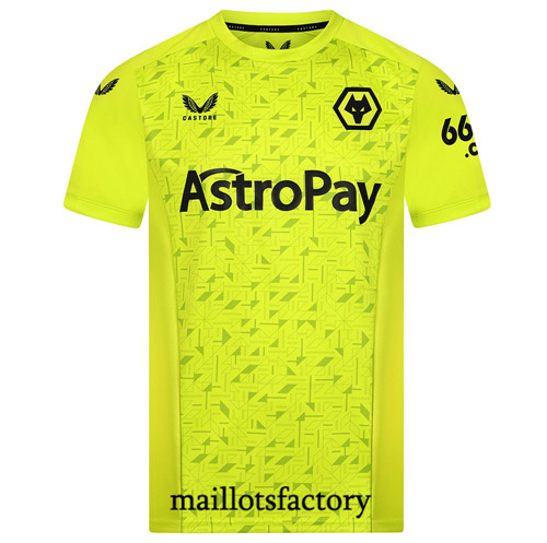 Achat Maillot du Wolverhampton Gardien de but 2023/24 Exterieur Vert