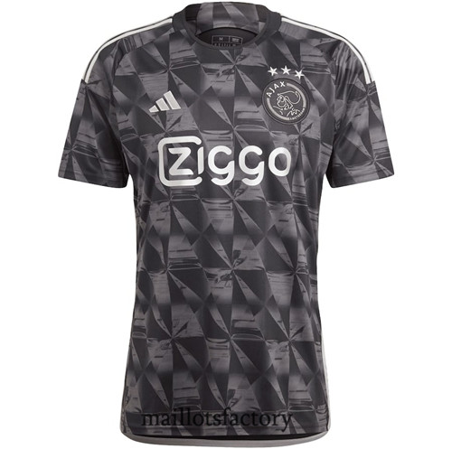 Achat Maillot du AFC Ajax 2023/24 Third Noir factory 0019