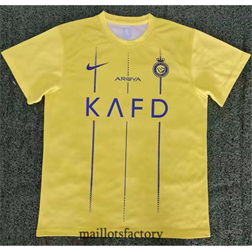 Achat Maillot du Al-Nassr FC 2023/24 Domicile Jaune factory 0005