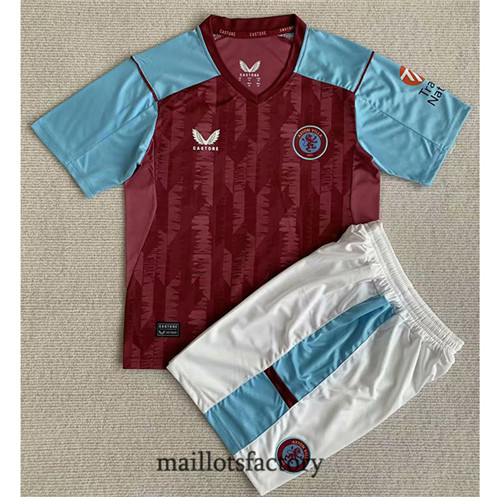 Achat Maillot du Aston Villa Enfant 2023/24 Domicile factory 0061