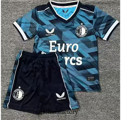 Achat Maillot du Feyenoord Enfant 2023/24 Bleu factory 0044