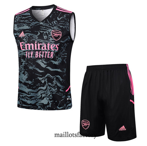 Kit d'entrainement Maillot du Arsenal Debardeur 2023/24 Bleu factory 0470