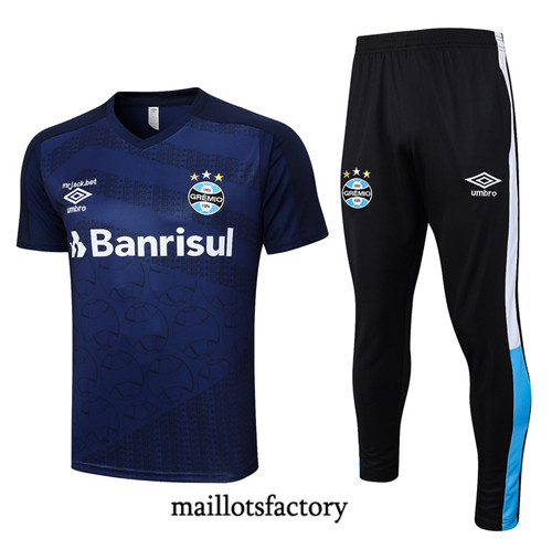 Kit d'entrainement Maillot du Gremio 2023/24 Bleu factory 0197