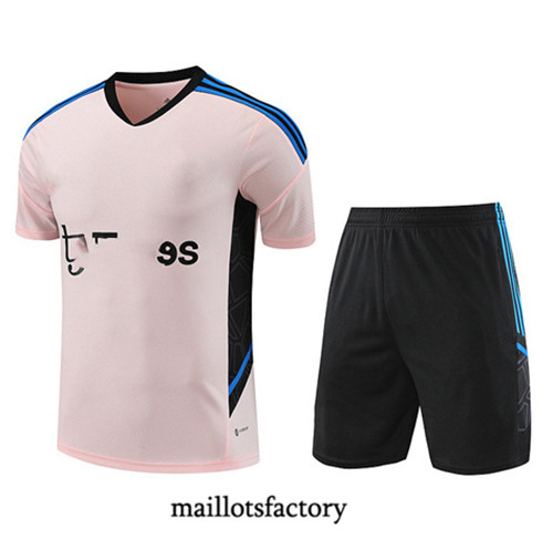 Kit d'entrainement Maillot du Manchester United + Short 2023/24 Rose factory 0504