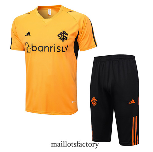 Kit d'entrainement Maillot du SC Internacional + Short 2023/24 Orange factory 0268