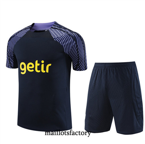 Kit d'entrainement Maillot du Tottenham Hotspur Enfant + Short 2023/24 Bleu factory 0520