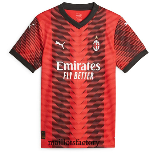 Achat Maillot du AC Milan Femme 2023/24 Domicile factory 0083