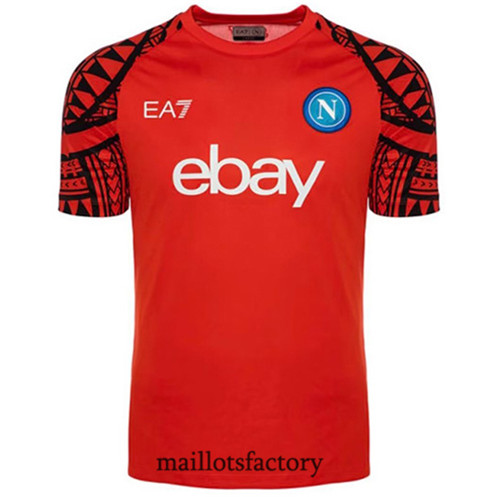 Achat Maillot du Naples 2023/24 Rouge factory 0633