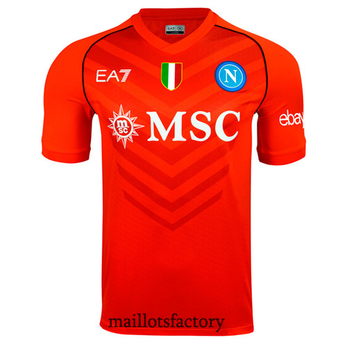 Achat Maillot du Naples 2023/24 Gardien de but Orange factory 0637