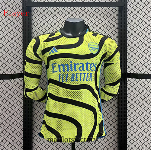 Achat Maillot du Player Arsenal 2023/24 Exterieur Manche Longue factory 0577