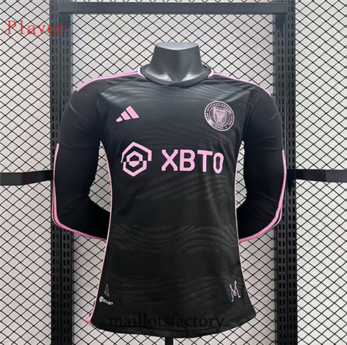 Achat Maillot du Player Inter Miami 2023/24 Exterieur Manche Longue factory 0561