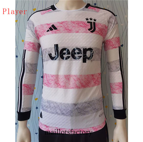 Achat Maillot du Player Juventus 2023/24 Exterieur Manche Longue factory 0591