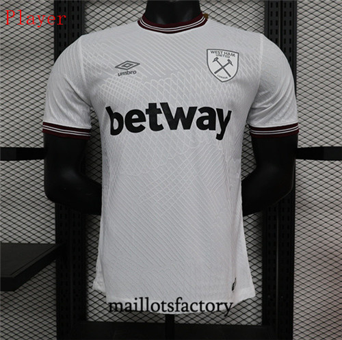 Achat Maillot du Player West Ham United 2023/24 Exterieur factory 0588