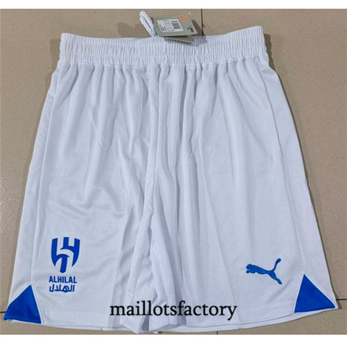 Achat Maillot du Al Hilal Short 2023/24 Exterieur factory 0647