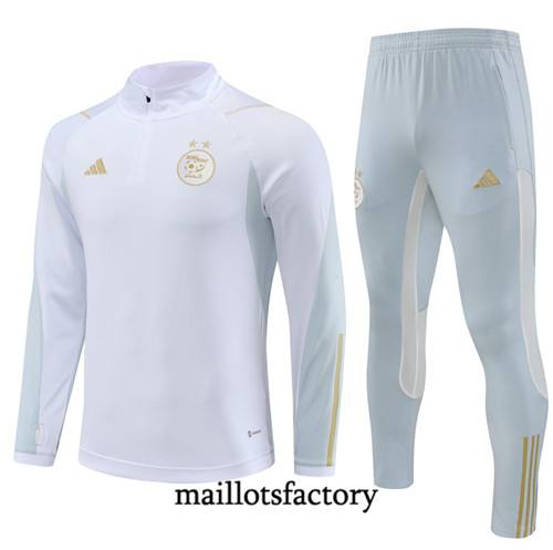 Achat Maillot Survetement de foot Algérie 2023/24 Gris factory 0989