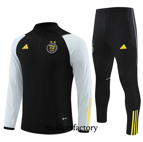 Achat Maillot Survetement de foot Algérie 2023/24 Noir factory 0990