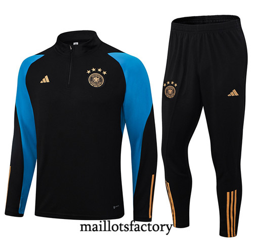 Achat Maillot Survetement de foot Allemagne 2023/24 Bleu factory 0993