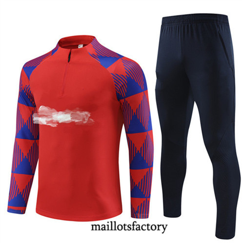 Achat Maillot Player Survetement de foot Barcelone 2023/24 Rouge factory 0892