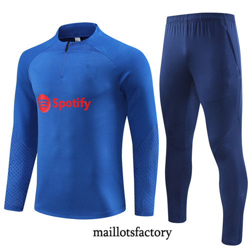 Achat Maillot Survetement de foot Barcelone 2023/24 Bleu factory 0897