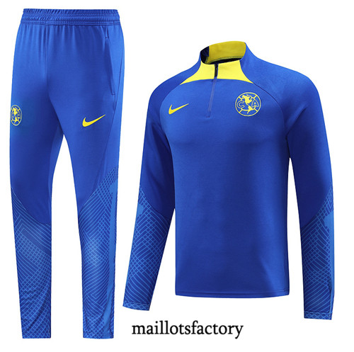 Achat Maillot Survetement de foot CF América 2023/24 Bleu factory 0739