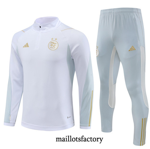 Achat Maillot Survetement Enfant de foot Algérie 2023/24 Gris factory 1201