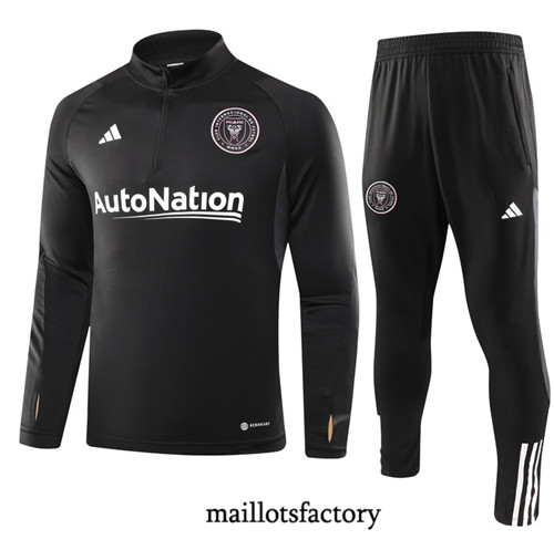 Achat Maillot Survetement Enfant de foot Inter Miami 2023/24 Noir factory 1111