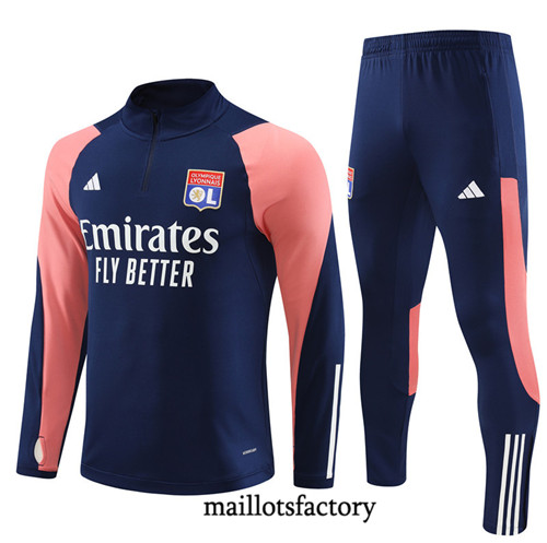 Achat Maillot Survetement Enfant de foot Lyon 2023/24 Bleu factory 1149