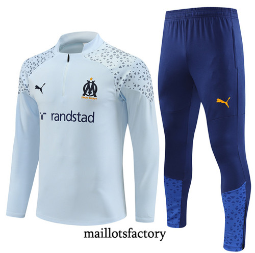 Achat Maillot Survetement Enfant de foot Marseille 2023/24 Gris factory 1158