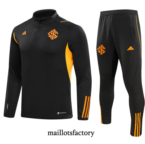 Achat Maillot Survetement Enfant de foot SC Internacional 2023/24 Noir factory 1122