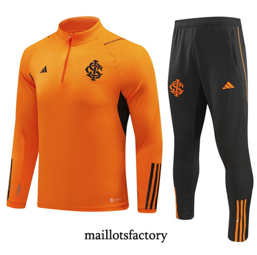 Achat Maillot Survetement Enfant de foot SC Internacional 2023/24 Orange factory 1123