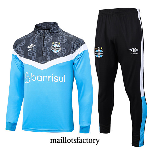 Achat Maillot Survetement de foot Gremio 2023/24 Bleu factory 0755