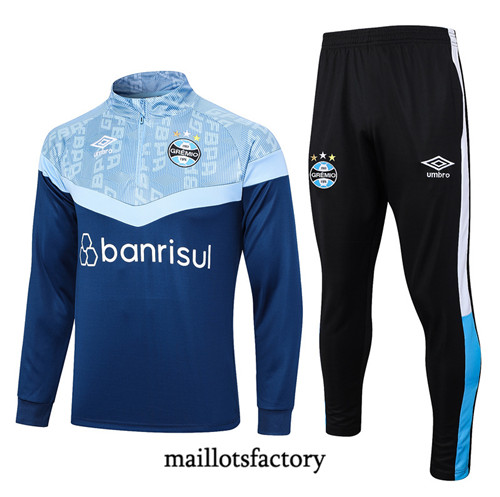 Achat Maillot Survetement de foot Gremio 2023/24 Bleu factory 0756