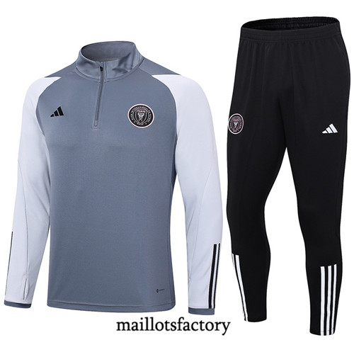 Achat Maillot Survetement de foot Inter Miami 2023/24 Gris factory 0758