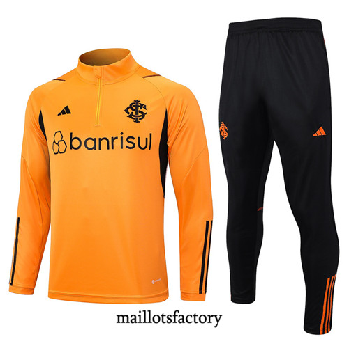 Achat Maillot Survetement de foot SC Internacional 2023/24 Orange factory 0873