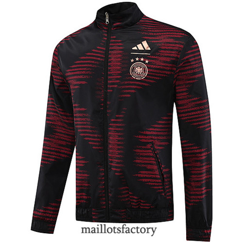 Achat Maillot du Coupe Vent Allemagne 2023/24 Noir factory 1353