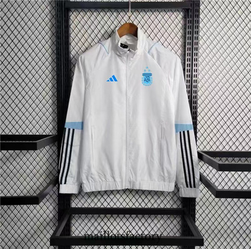 Achat Maillot du Coupe Vent Argentine 2023/24 Blanc factory 1357